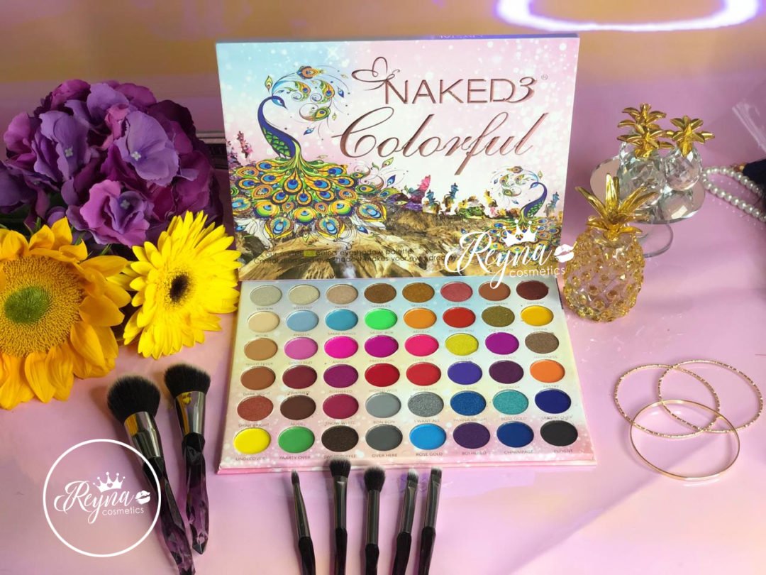 Paleta Naked Colorful Reyna Cosmetics