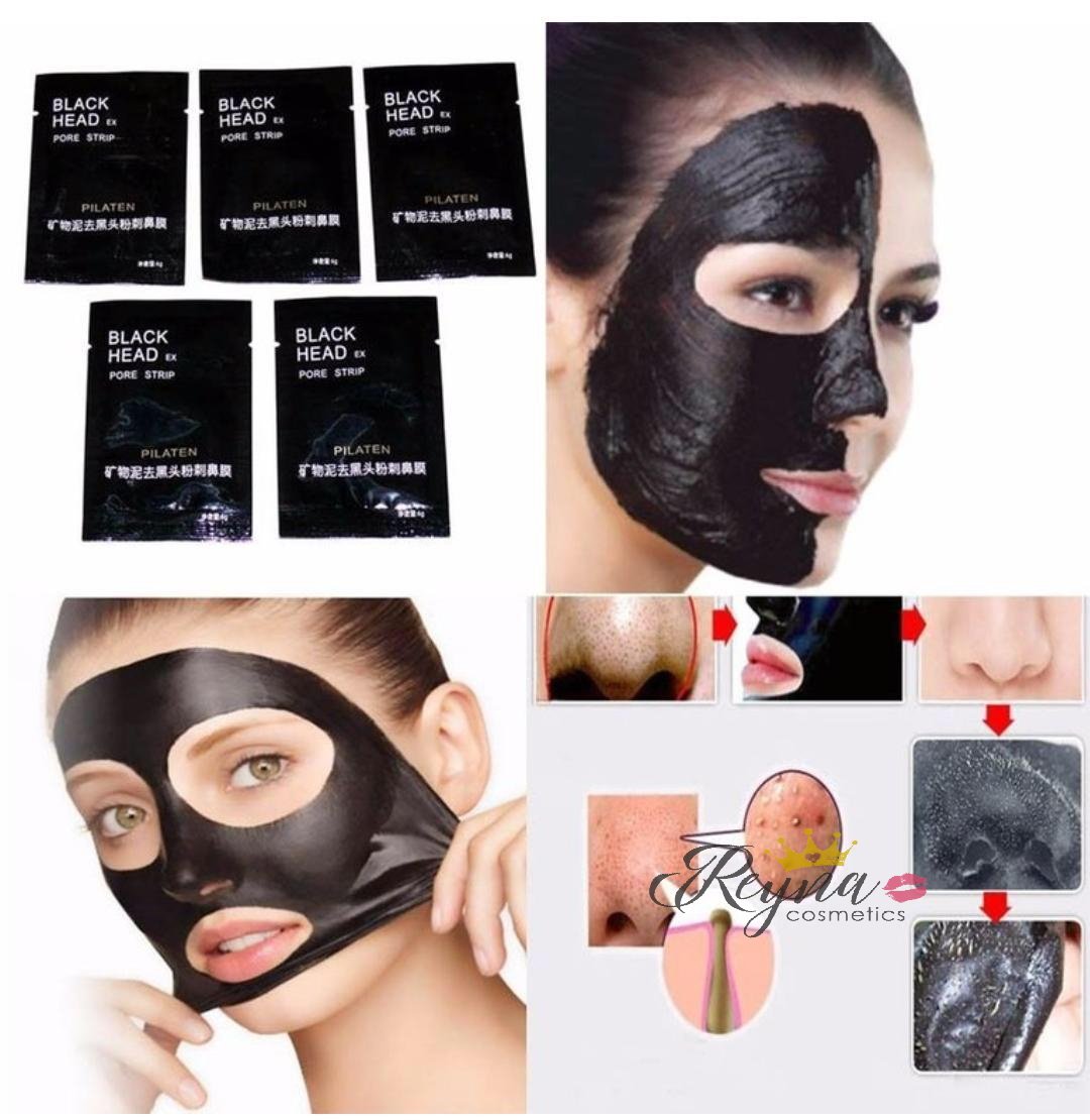 Mascarilla Negra Para Puntos Negros Reyna Cosmetics