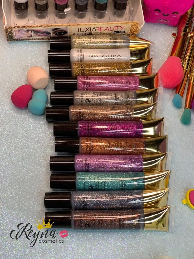 Glitter en Gel Huxia Beauty Reyna cosmetics