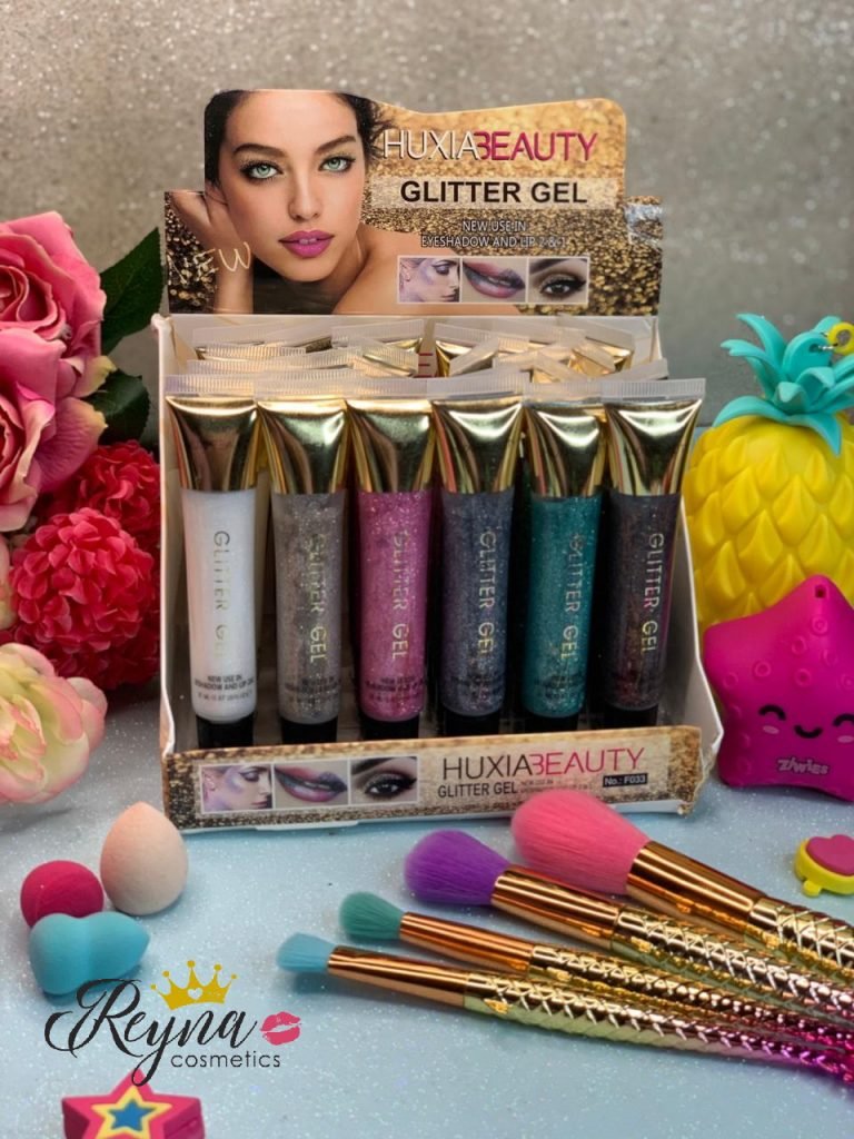 Glitter en Gel Huxia Beauty Reyna cosmetics